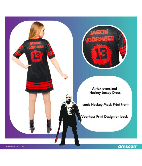 Halloween Kostuum Jason Voorhees Dames Officieel