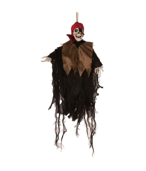 Hangdecoratie Piraat Skelet Met Licht en Geluid