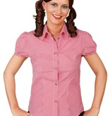 Tirolerblouse Dames Frida Geruit