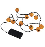 Lichtslinger met 10 Pompoentjes