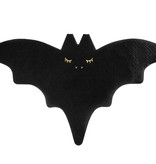 Servetten Halloween Vleermuis Zwart (20st)