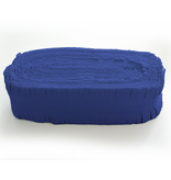 Marine Blauwe Crêpepapier slinger (24m)