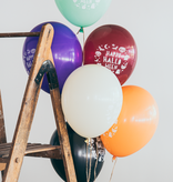 Ballonnen Happy Halloween Kleurenmix (6st)