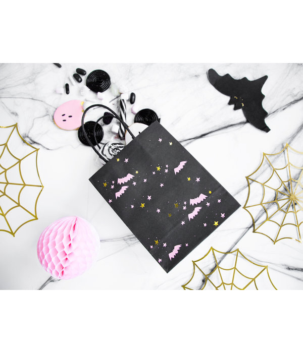 Halloween Cadeautas Vleermuizen Zwart