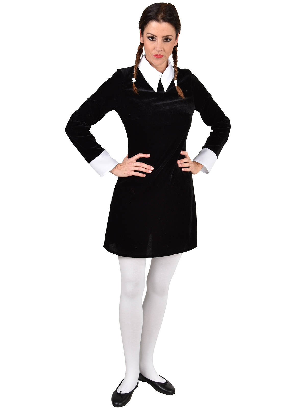 Magic By Freddy's - Leraar & Professor & Scholier & Student Kostuum - Schoolmeisje Britney Heeft Het Weer Gedaan - Vrouw - zwart - Extra Small / Small - Halloween - Verkleedkleding