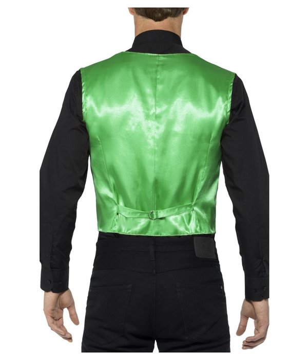 Gilet Pailletten Groen