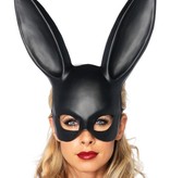 Masquerade Zwart Masker Konijn