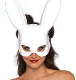 Masquerade Wit Masker Konijn