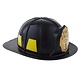 Fire Chief Brandweerhelm Volwassenen Zwart
