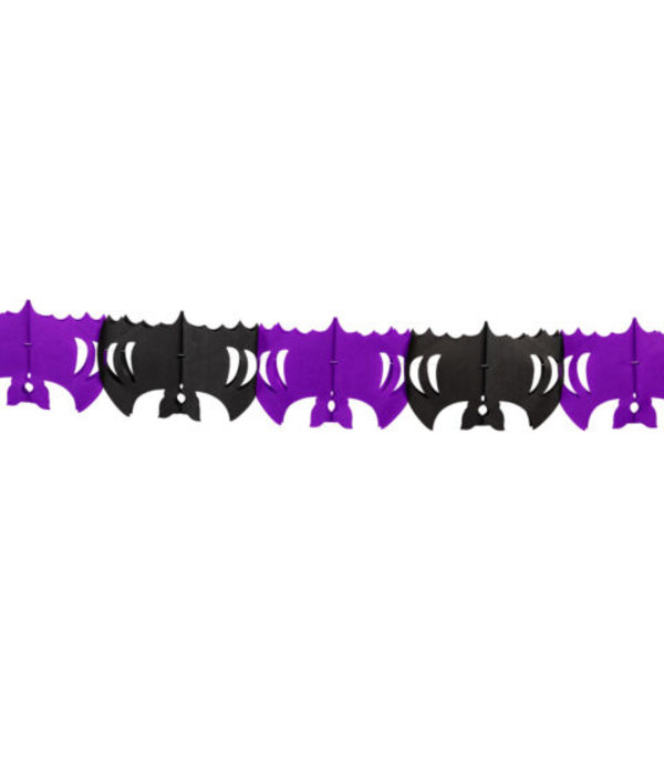 Vleermuizenslinger paars/zwart (6m)