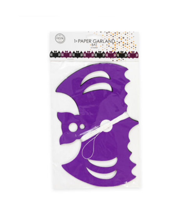 Vleermuizenslinger paars/zwart (6m)