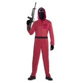 Rode Squid Game Jumpsuit Man