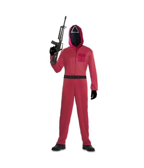 Rode Squid Game Jumpsuit Man