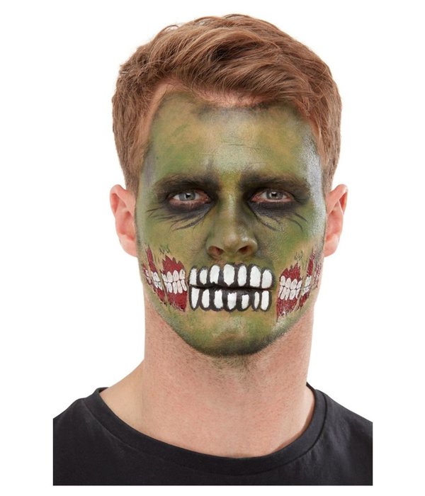 Groene Zombie Make-up Kit