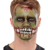 Groene Zombie Make-up Kit
