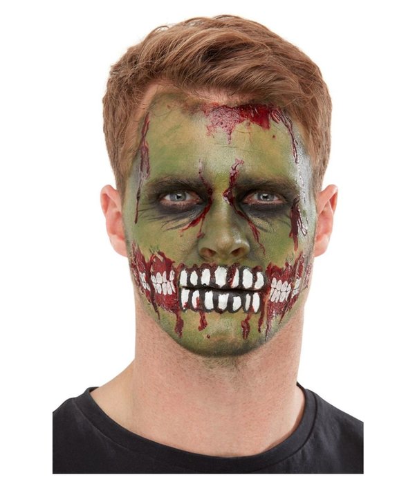 Groene Zombie Make-up Kit