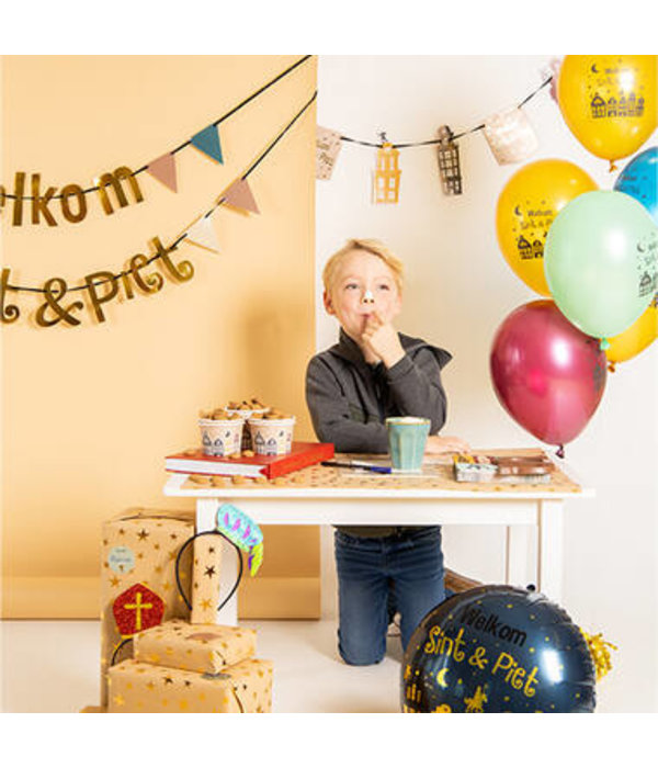 Snoepbakjes Welkom Sint & Piet Classic (5st)