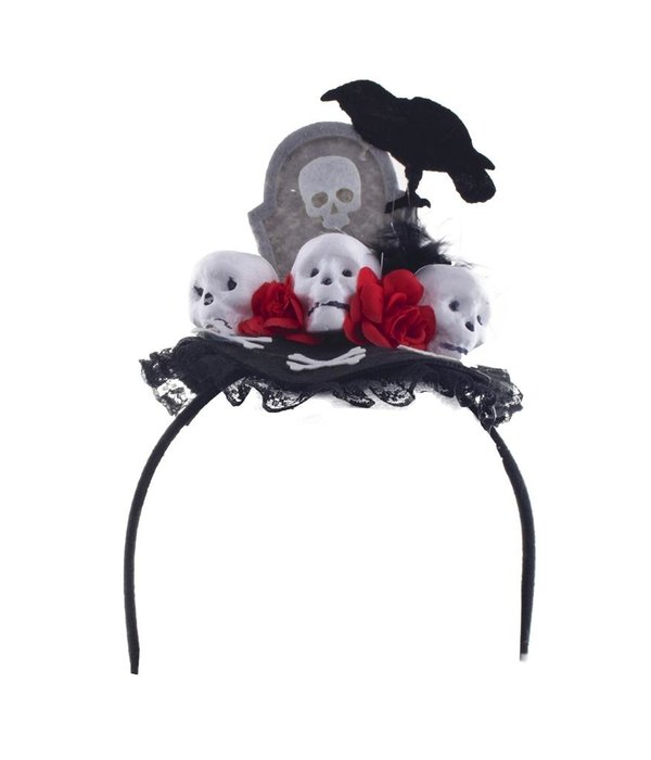 Kerkhof Doodskoppen Diadeem