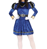 Pietenjurk Dames Met Baret Blauw