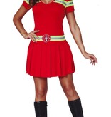 Sexy brandweer kostuum vrouw