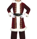 Klassiek Kerstman Kostuum Kind Claus