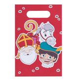 Uitdeelzakjes Sint en Piet (10st)