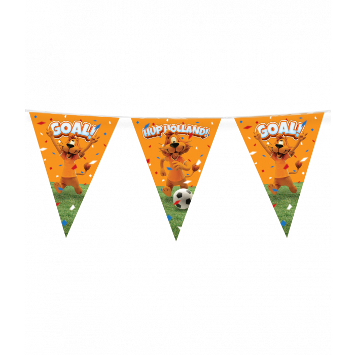 Loeki de Leeuw Vlaggenlijn oranje WK/EK (10m)