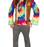 Hippie Outfit Tie Dye Heren