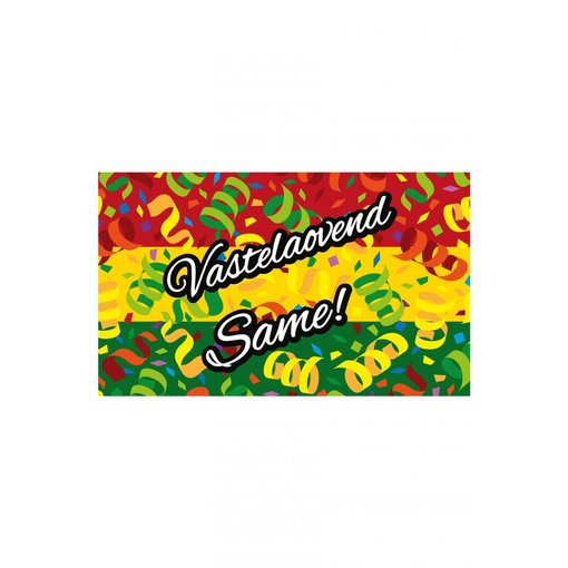 Gevelvlag Vastelaovend Same 90x150cm
