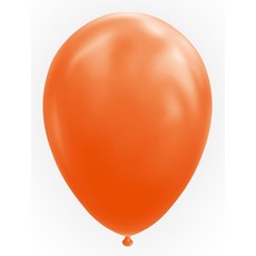 Ballonnen oranje 100 stuks
