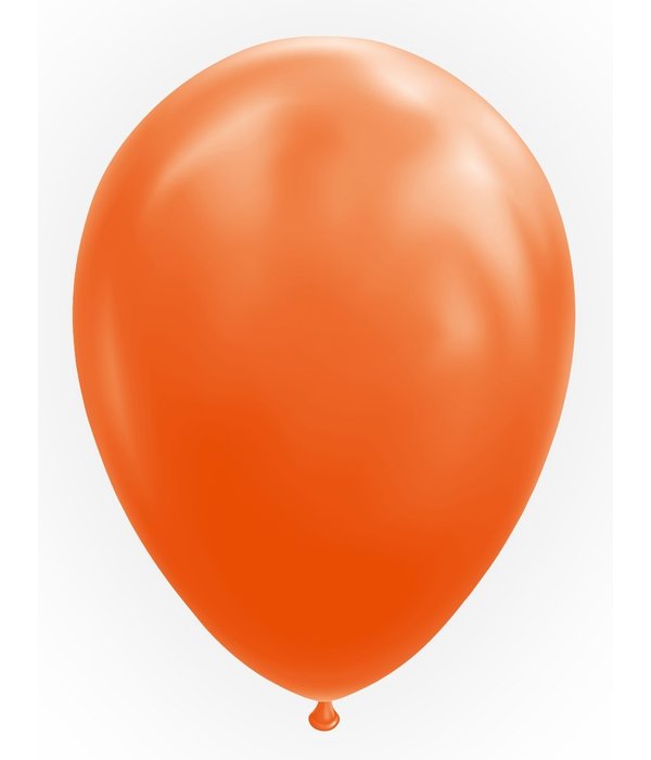 Ballonnen oranje 100 stuks