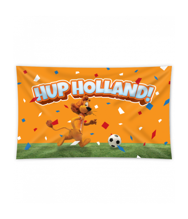 Loeki Gevelvlag XXL Oranje WK/EK (150x90cm)