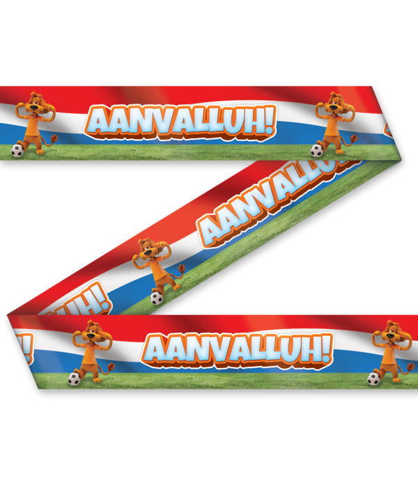 Afzetlint Loeki Rood/Wit/Blauw Aanvalluh (12m)