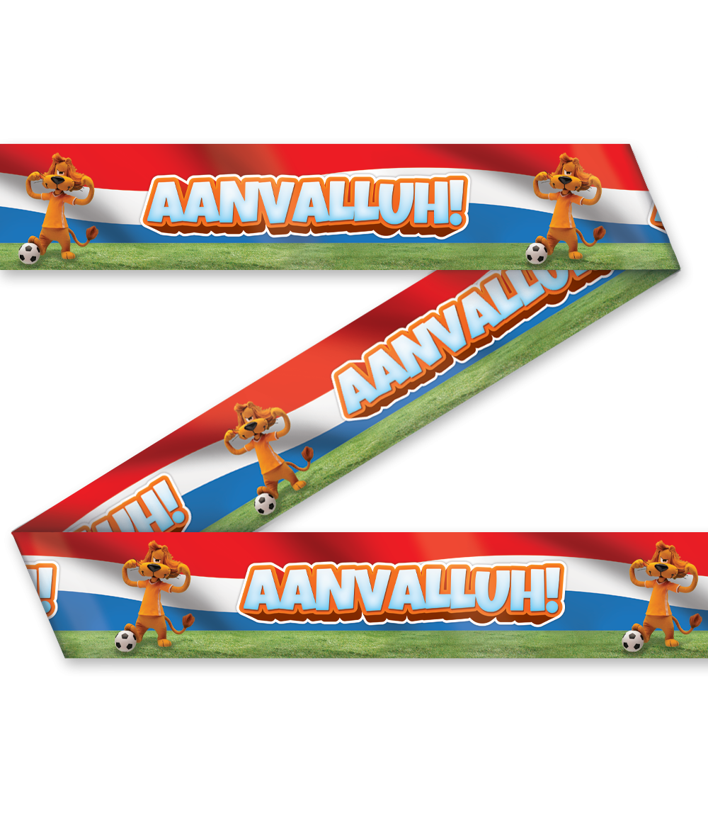 Afzetlint Loeki Rood/Wit/Blauw Aanvalluh (12m)