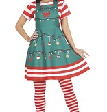 Kerstjurk Schort Groen