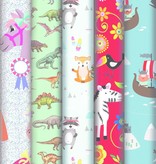 Rol Cadeaupapier Dieren Wasbeer