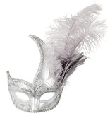 Oogmasker Zilver Venice prezioso