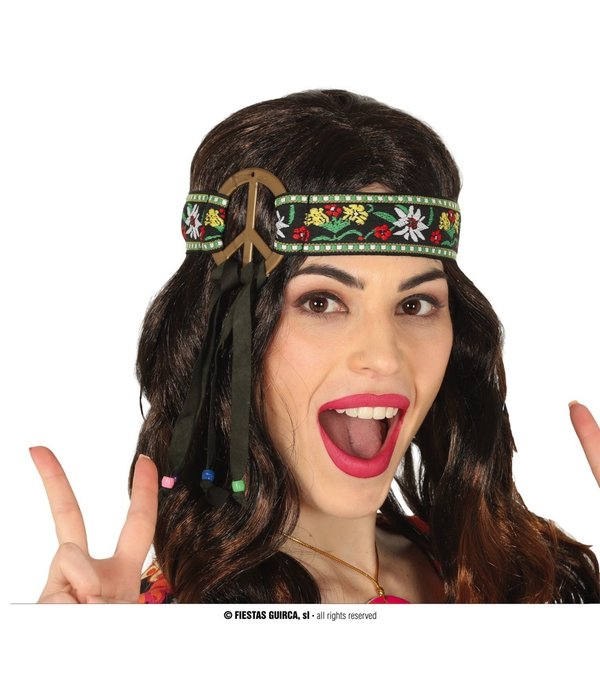 Hippie Hoofdband Flower Power