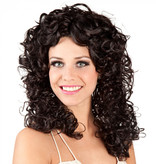 Pruik Norah Donker Bruin