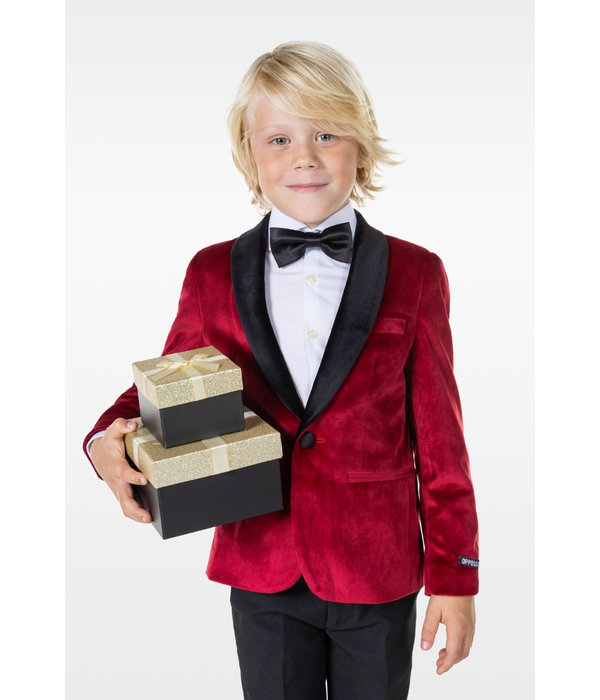 Boys Dinner Colbert Burgundy Deluxe