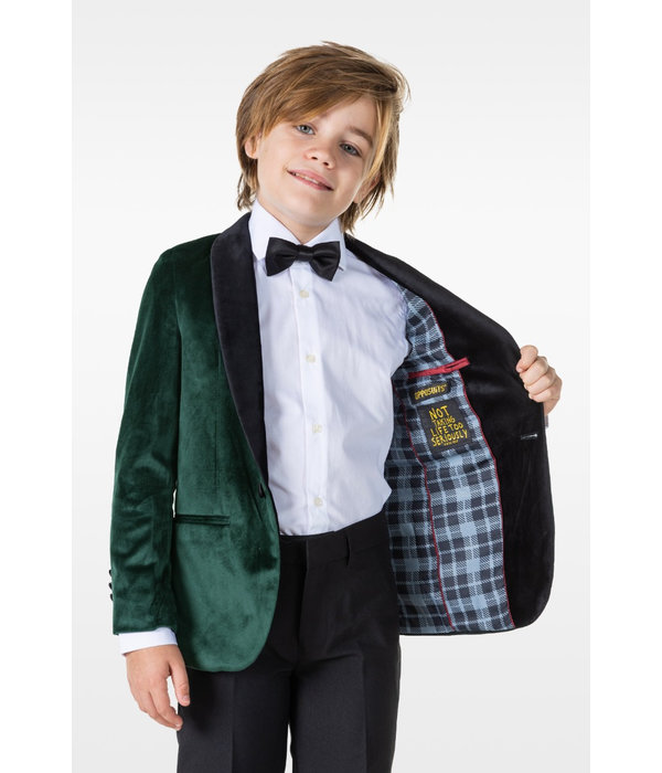 Boys Dinner Colbert Rich Green Deluxe