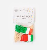 Vlaggenprikkers Italie (50st)