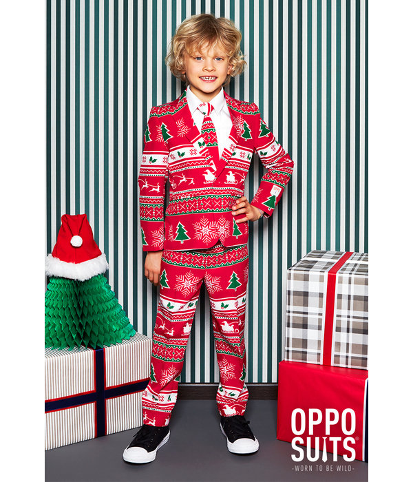 Opposuits Maatpak Jongens Winter Wonderland