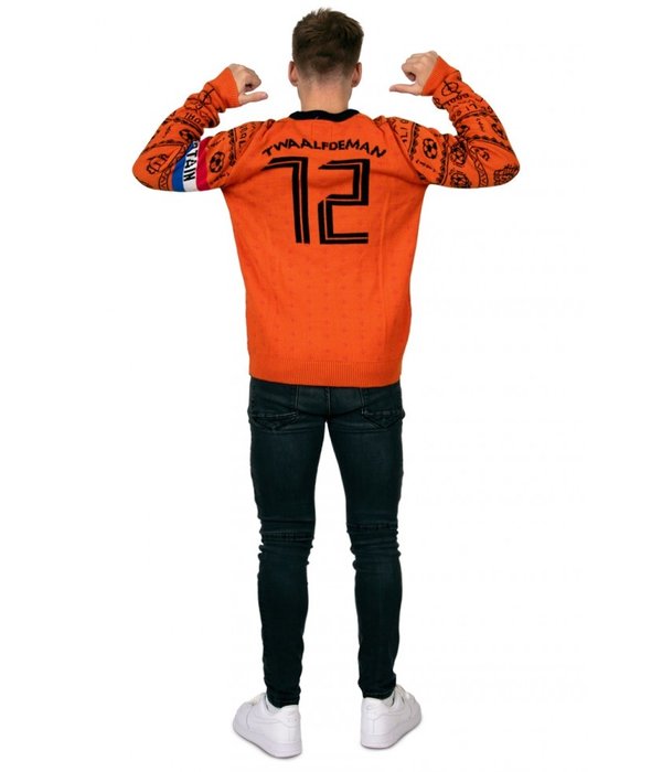 Voetbal Trui Oranje Twaalfde Man