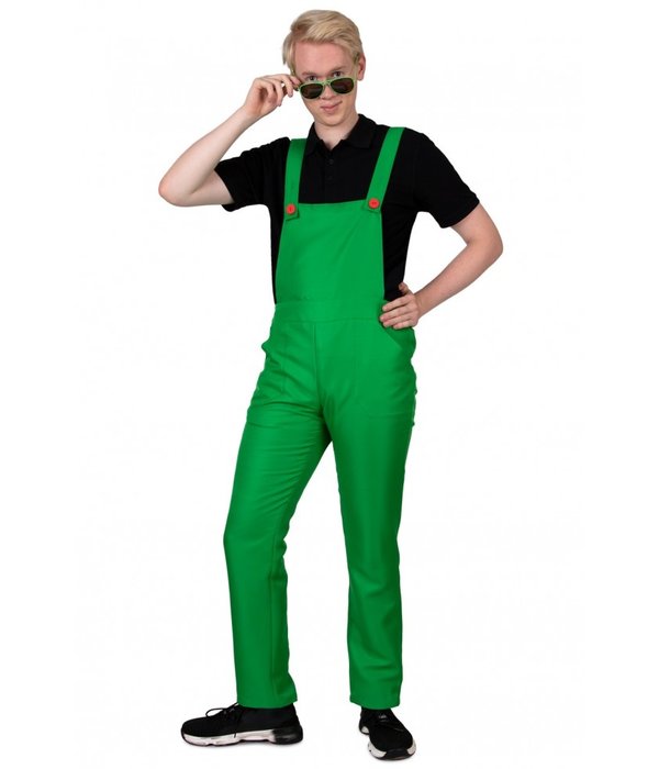 Tuinbroek groen Loodgieter