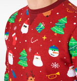 Kersttrui Festive Rood