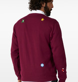 Kersttrui X-Mas Icons Bordeaux Rood