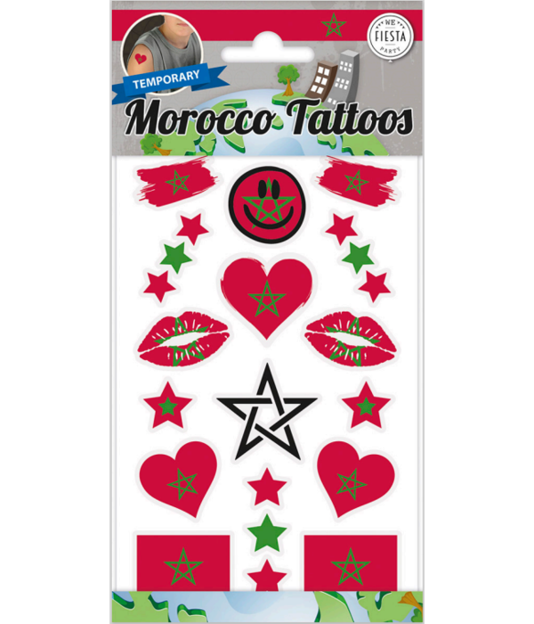 Plaktattoos Marokko (18st)