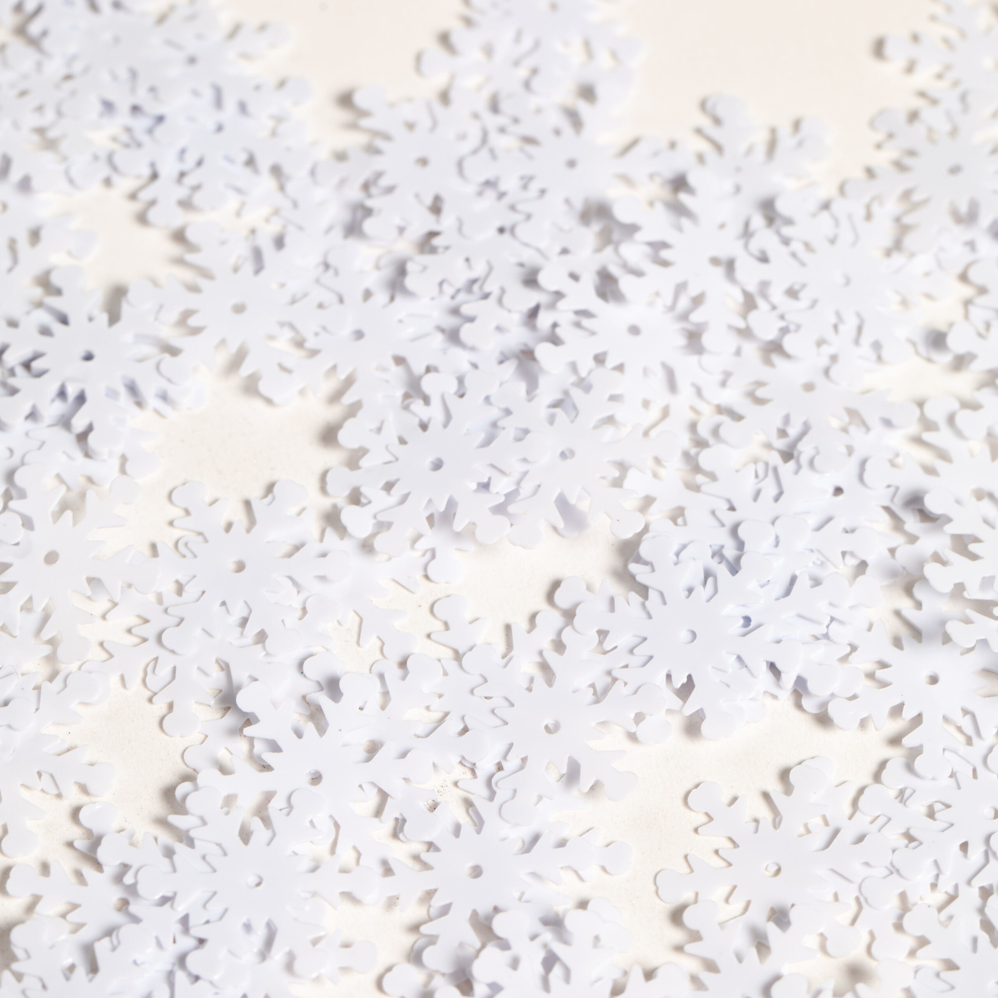 Sierconfetti Sneeuwvlok Wit (14gr) afbeelding