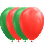 Ballonnen Set Rood/Groen (10st)